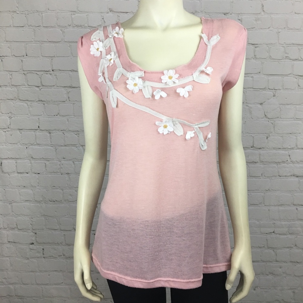 Anthropologie Nick & Mo Daisy Tee